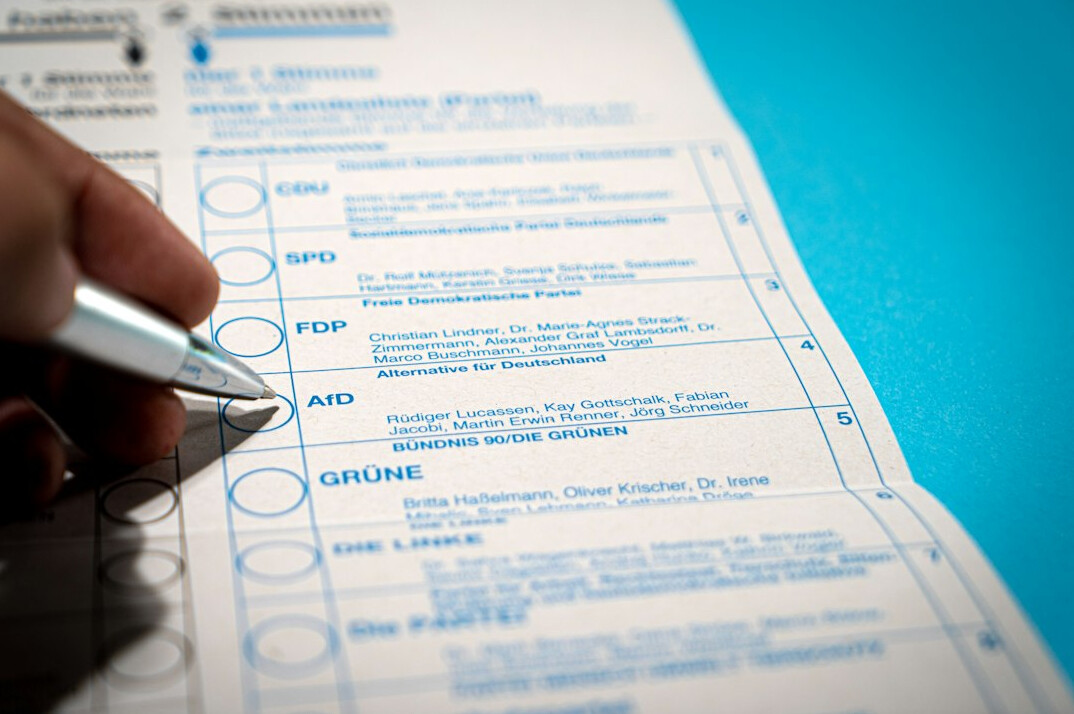 person reviewing loan documents